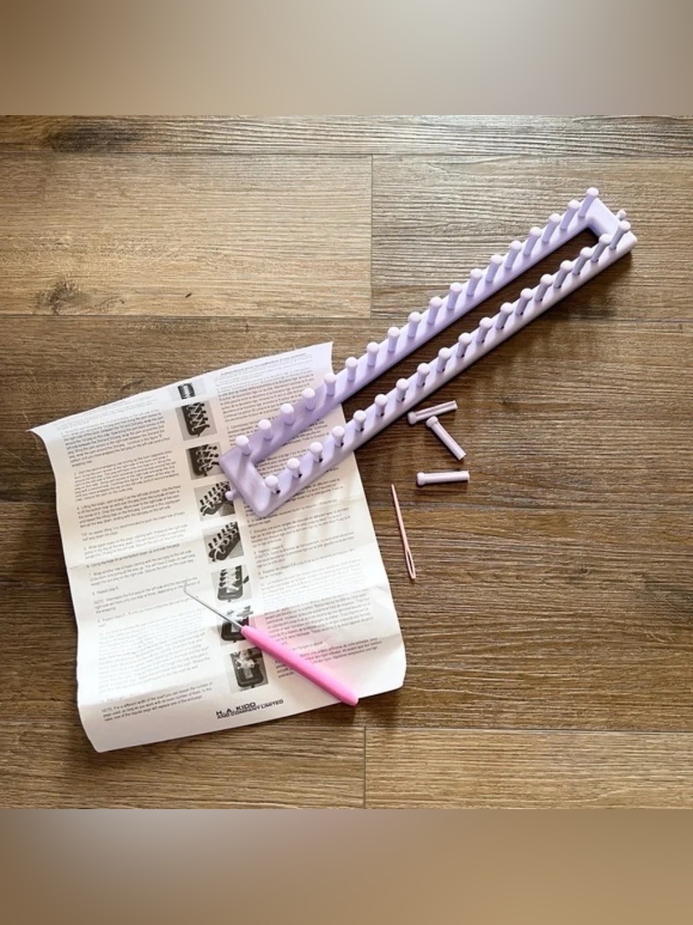 H. A. Kidd and Company Limited Scarf Knitting Loom Kit